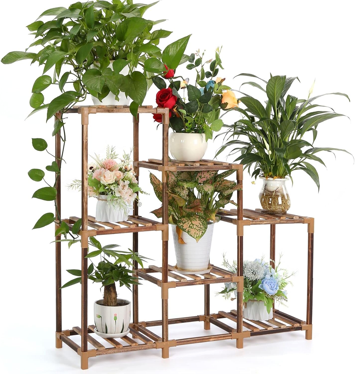 Soporte para Plantas de Madera