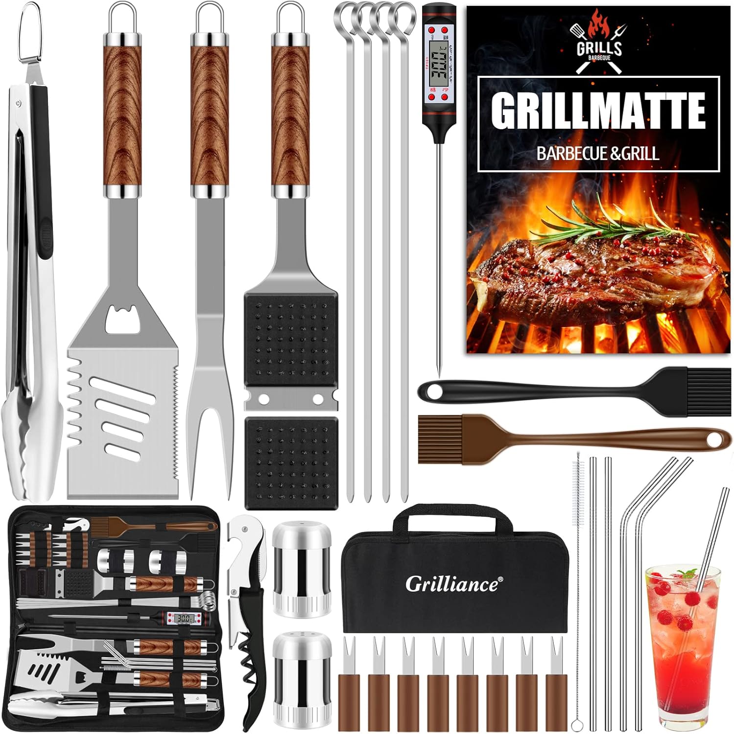 Utensilios para Barbacoa de 30 Piezas